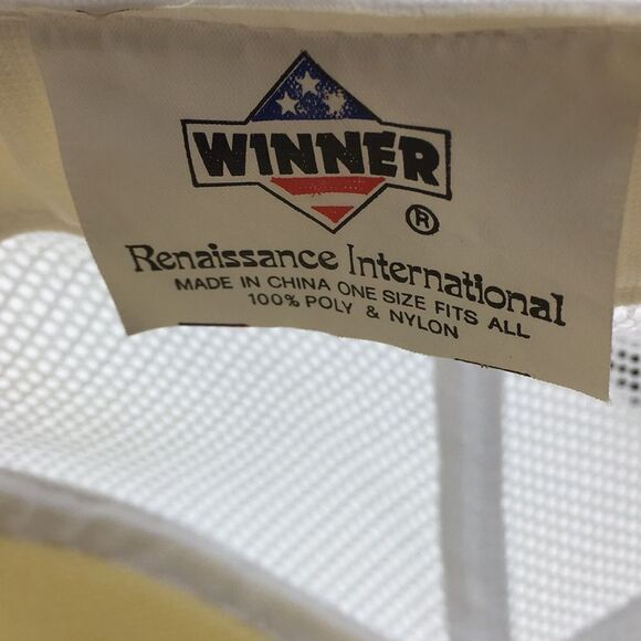 Vintage Floyd’s Barber Shop Mayberry NC white trucker hat SnapBack Andy Griffith - Picture 12 of 16